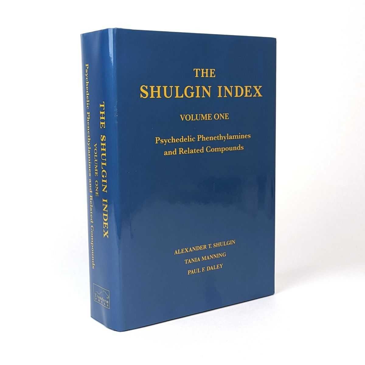 The Shulgin Index Volume One Shulgin Hardcover 2011 Transform Press ISBN