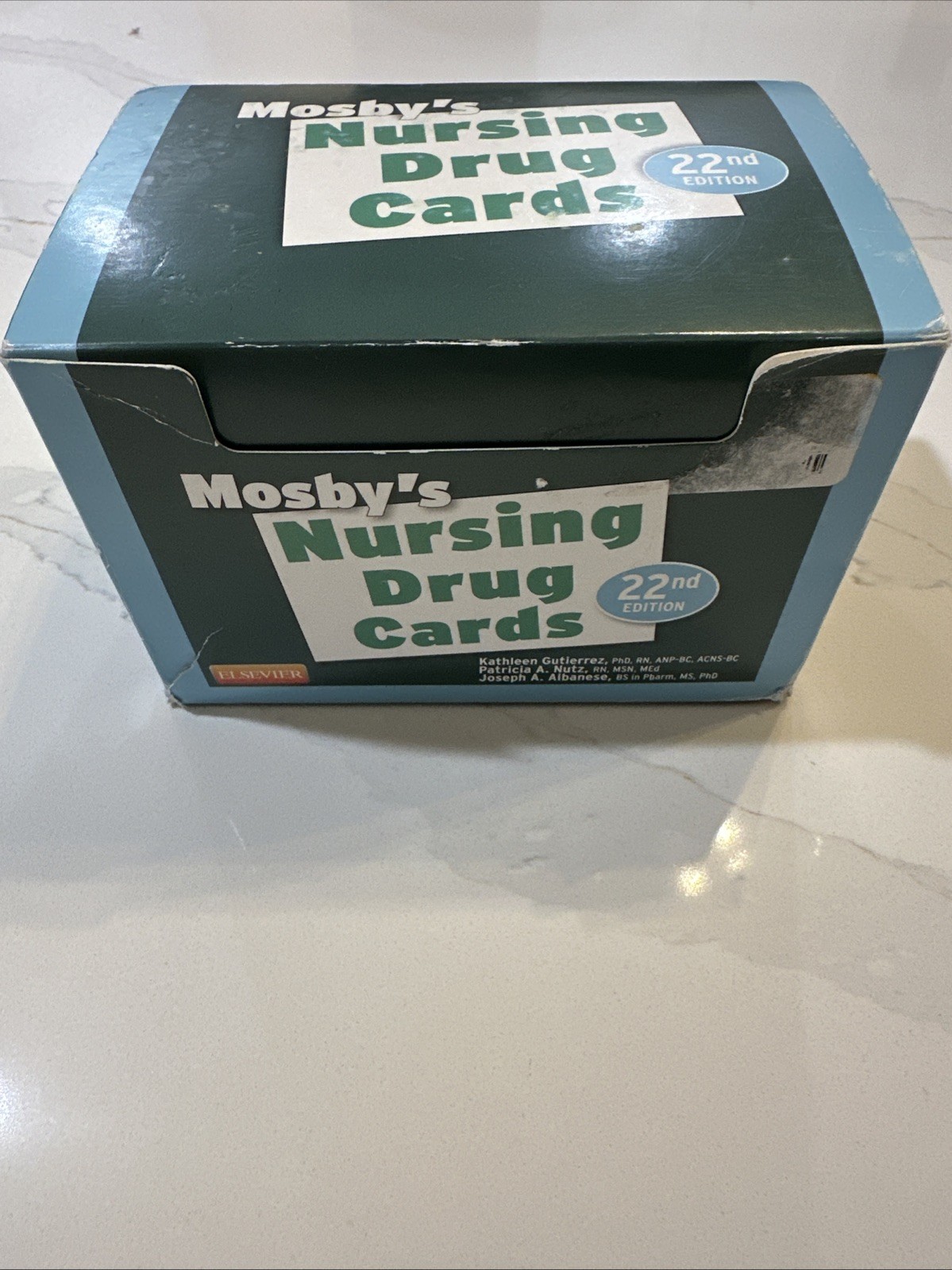 MOSBY’S NURSING DRUG CARDS 22nd Edition