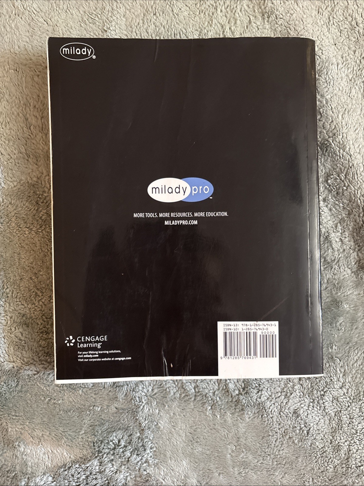 Milady Cengage Learning Textbook Paperback
