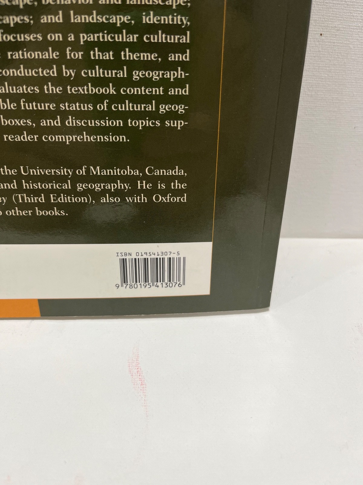 Cultural Geography: Themes, Concepts, Analyses – Norton, William