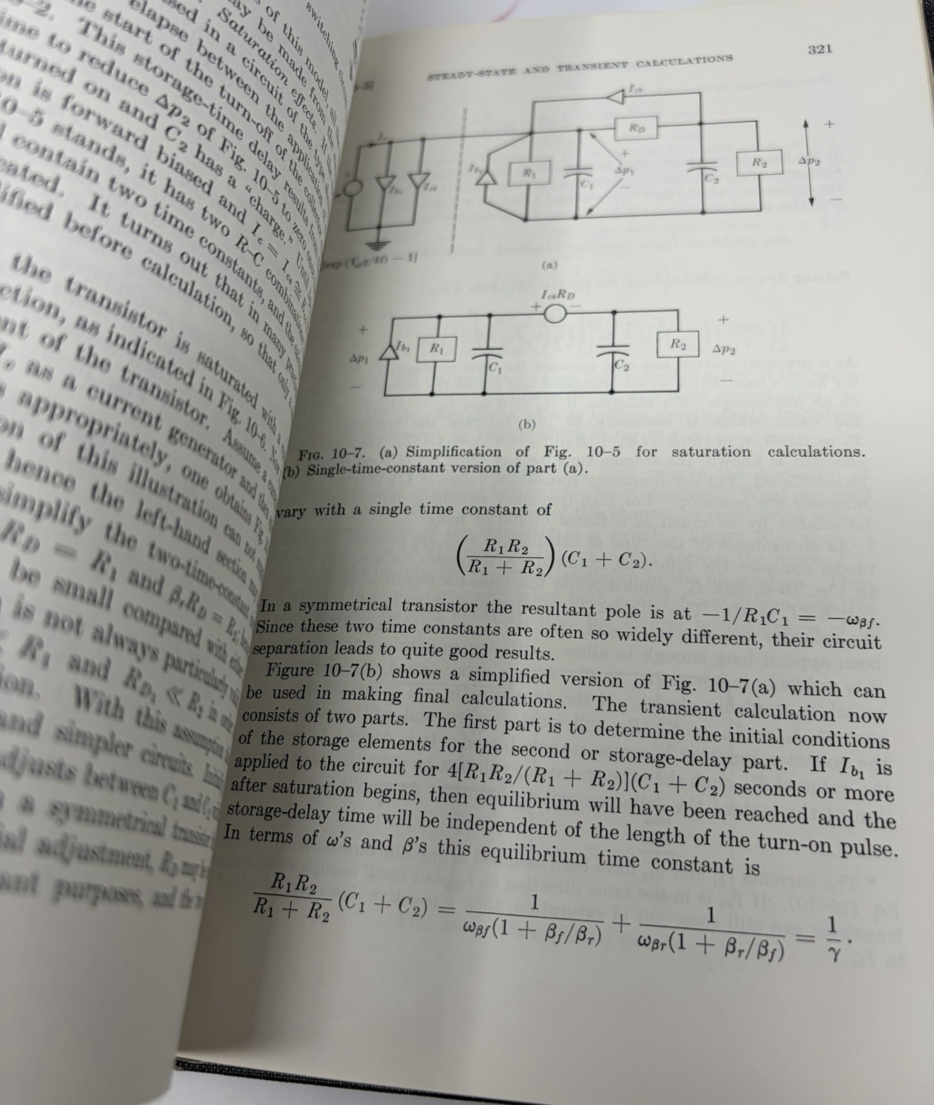 Transistor Circuit Analysis by Joyce & Clarke 1962 Hardcover Vintage Math Book