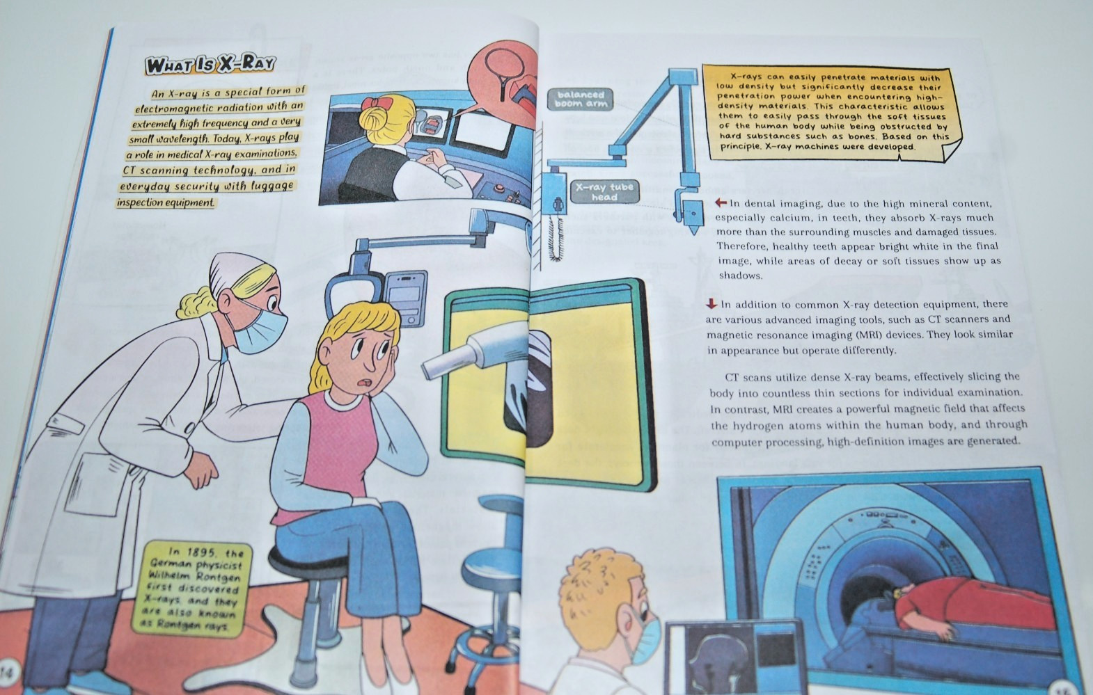 Comic Format Physics & Chemistry – Weird & Wacky Research Institute Doris Walton
