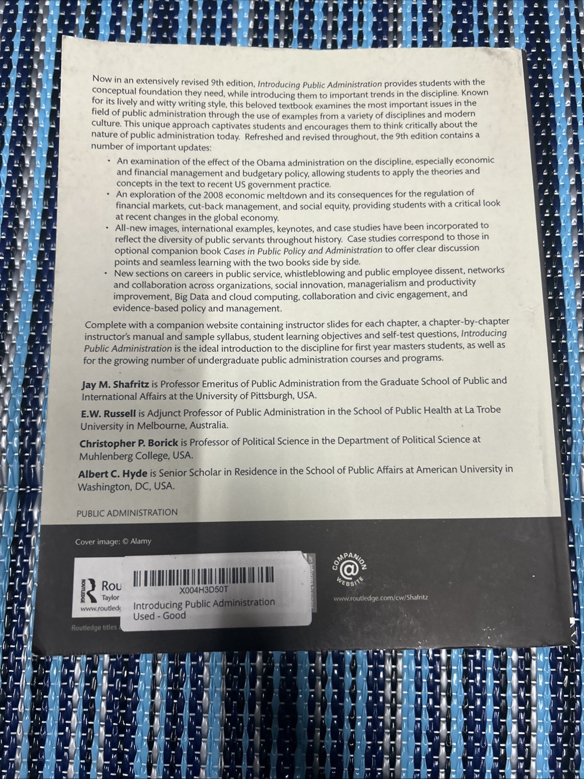 Introducing Public Administration – 9th Edition