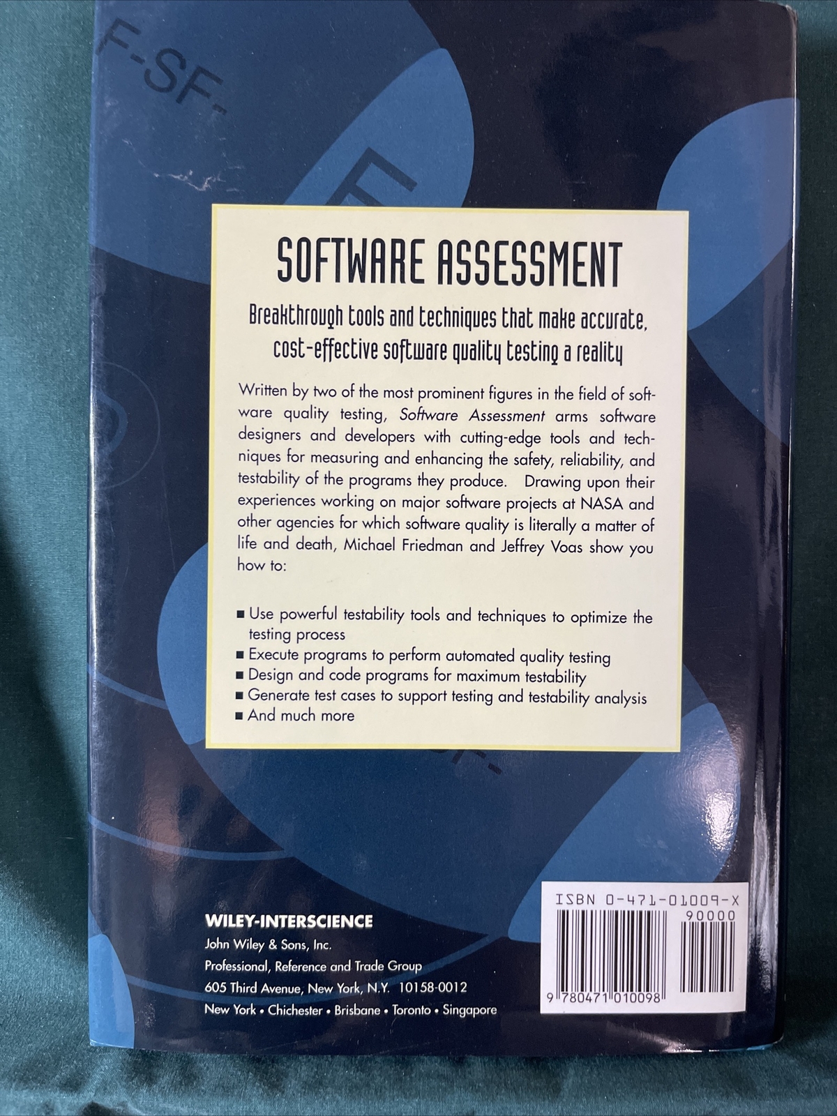 New Dimensions in Engineering Ser.: Software Assessment : Reliability,…