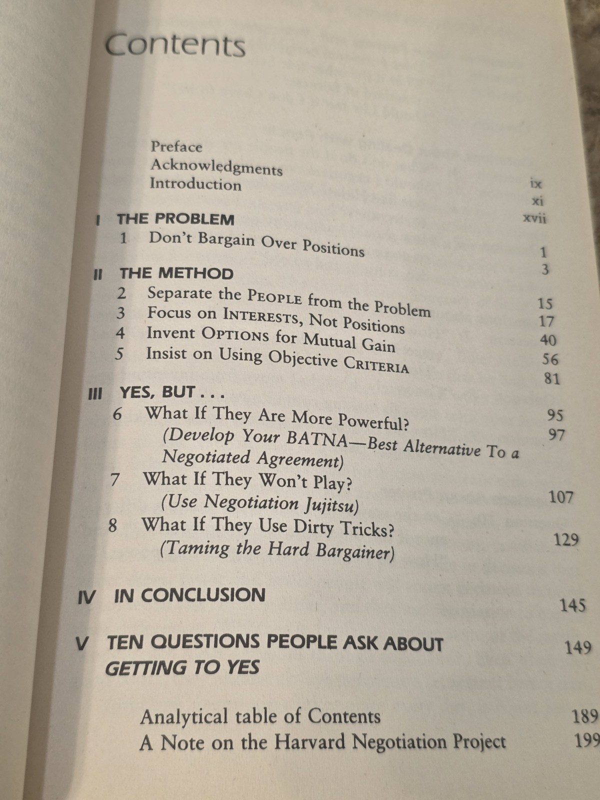 Getting to Yes : Negotiating Agreement Without Giving In by Roger Fisher and…