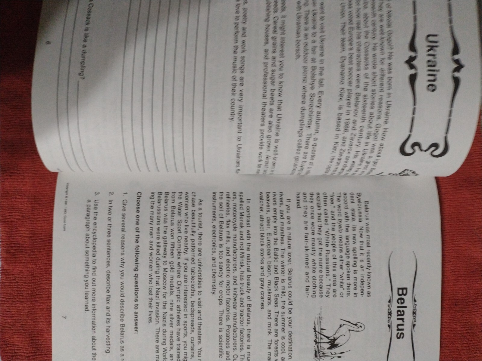 the Soviet Union activity book