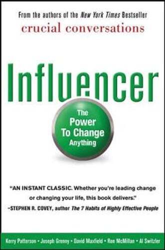 Influencer: The Power to Change Anything by Kerry Patterson: Used
