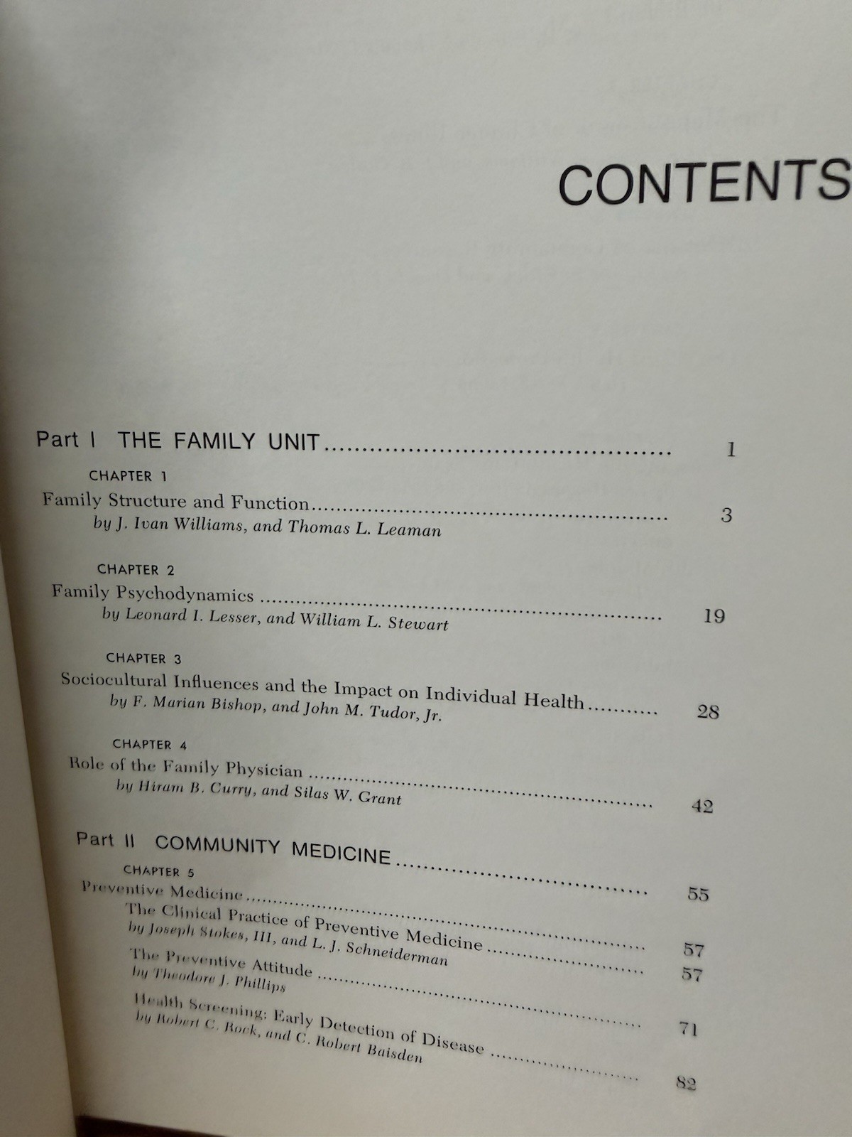 Family Practice by Conn, Rakel, & Johnson, M.D. Hardcover 1973