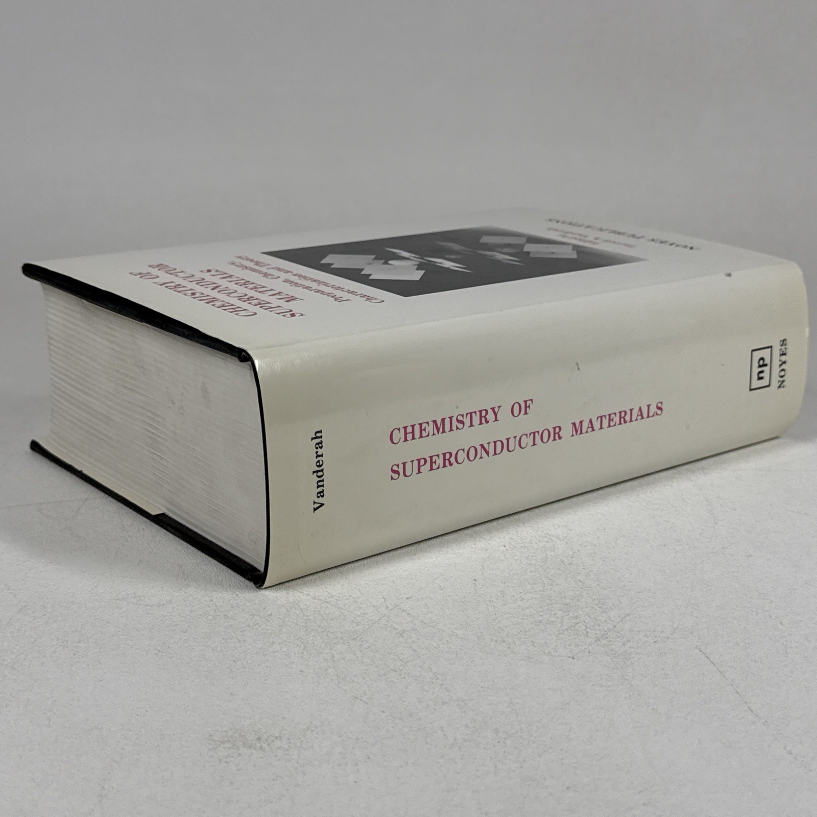 Chemistry of Superconductor Materials Vanderah Terrell A Noyes Publications 1992