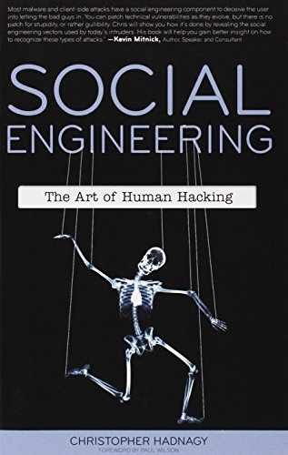 Social Engineering – Paperback, by Hadnagy Christopher – Very Good