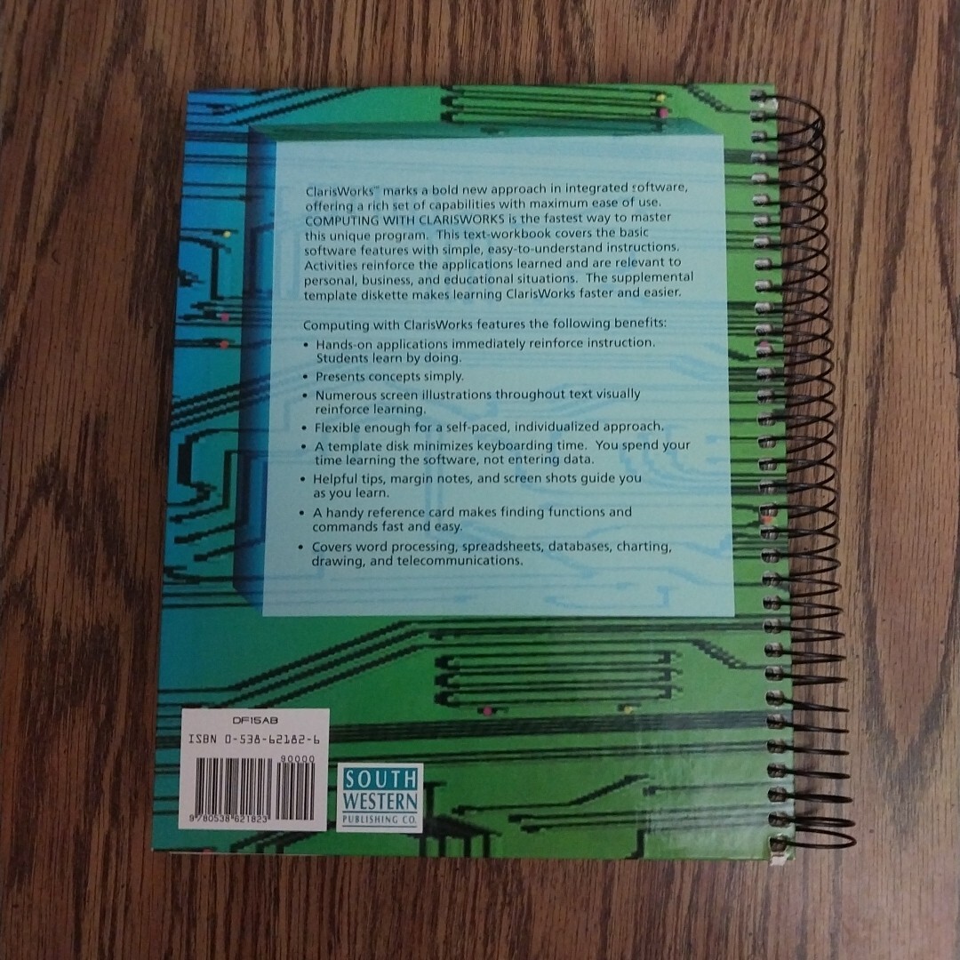 Computing with Clarisworks Hardcover Spiral-Bound 1993
