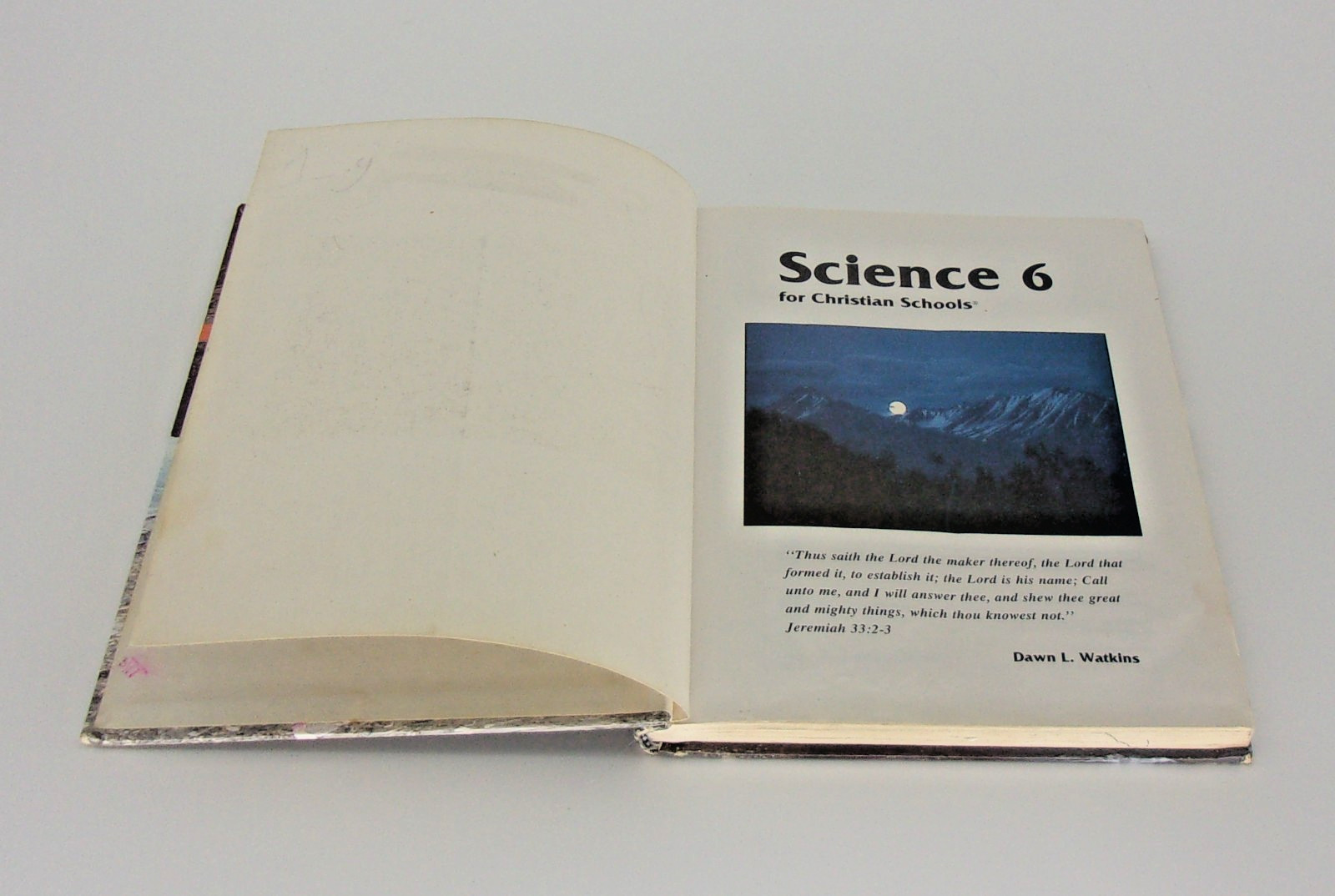 Science 6 for Christian Schools Textbook, Second Edition-Bob Jones University
