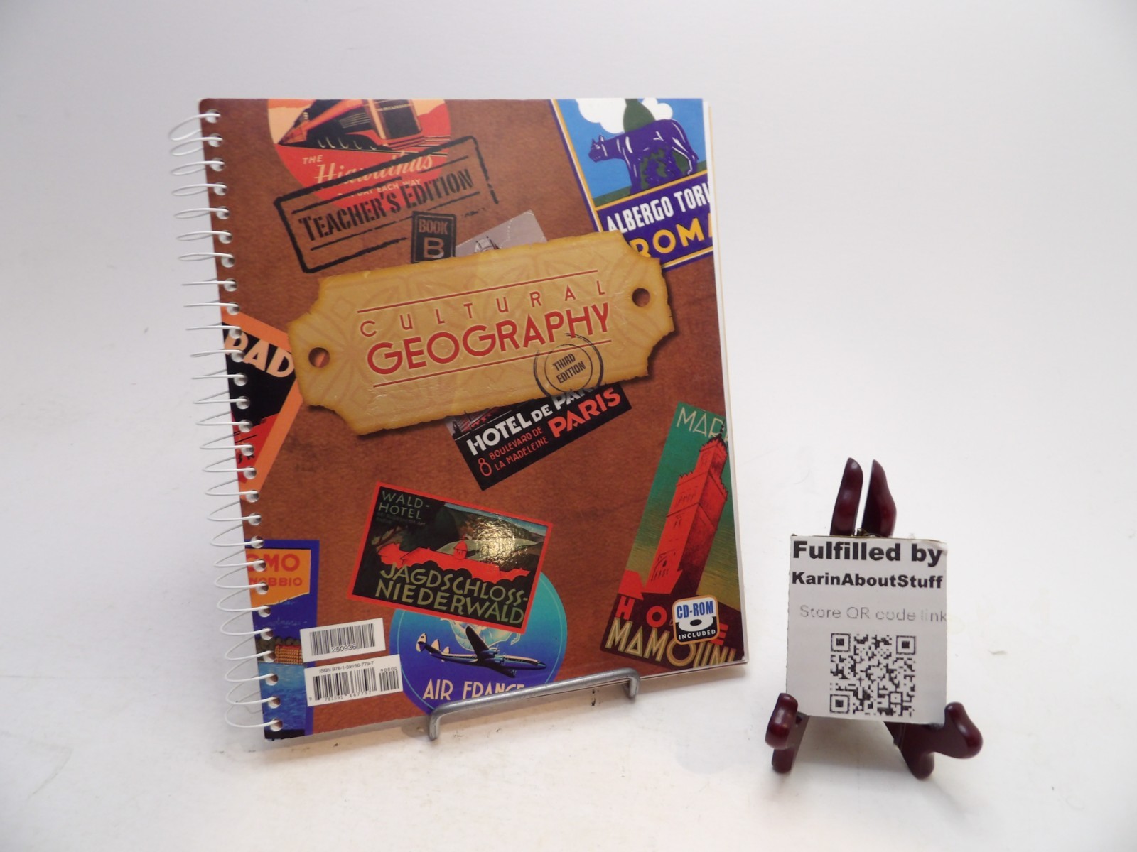 BJU Press Cultural Geography Set of 2 Teacher’s edition Books (A & B) grade 9