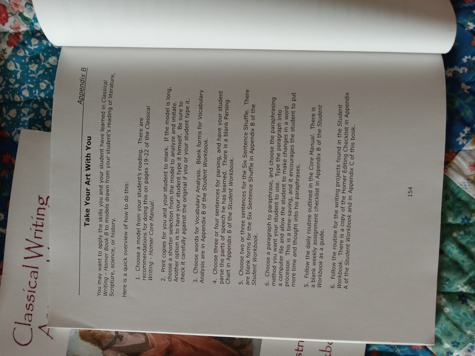 Classical Writing Homer Core Instructor Guide Stuent Workbook