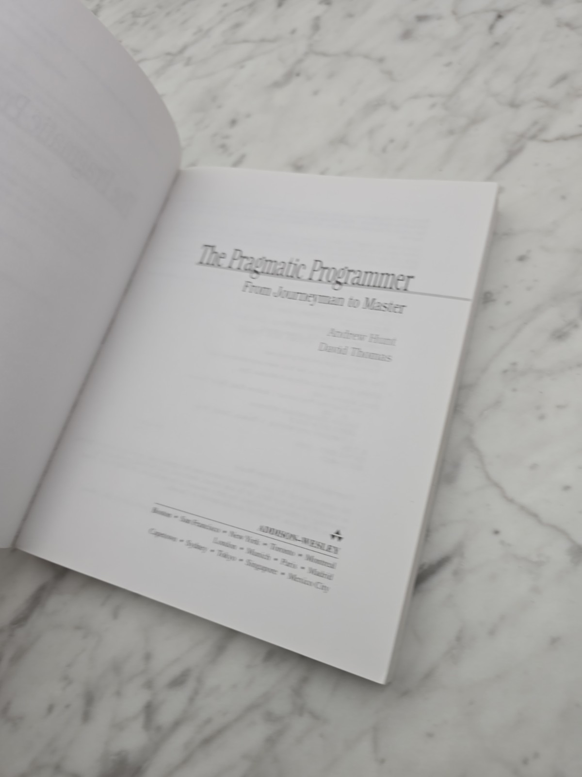 The Pragmatic Programmer: From – Paperback, by Hunt Andrew; Thomas