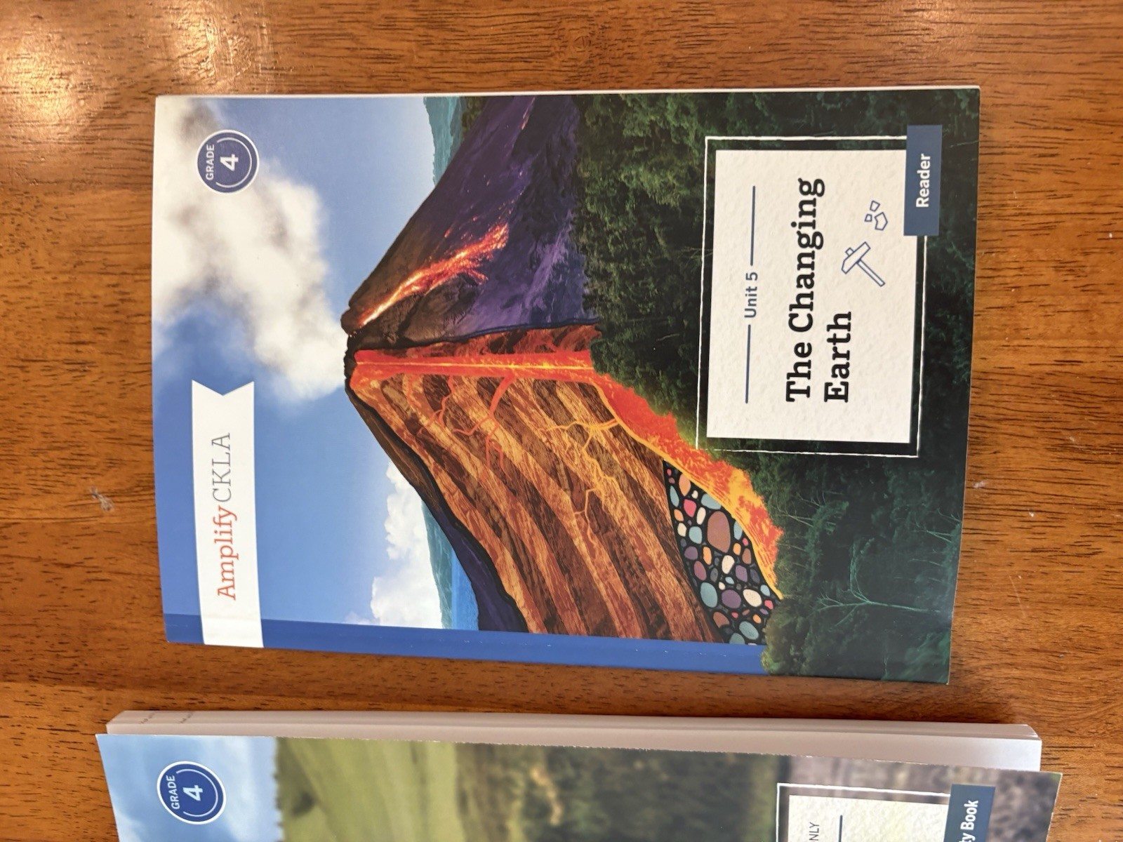 Amplify CKLA Teacher Guide Grade 4 Our Planet Geology Activity Book Reader Set