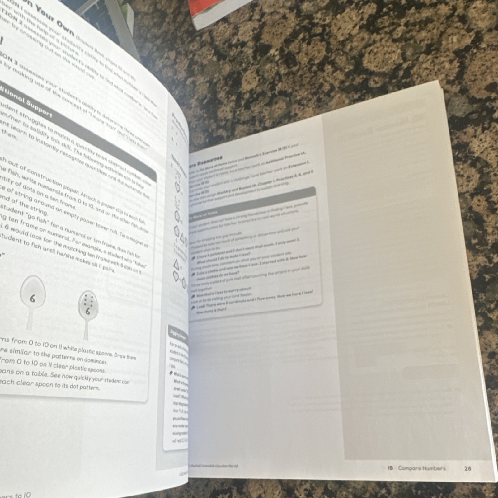 Marshall Cavendish Primary Mathematics Home Instructor’s Guide Grade 1A