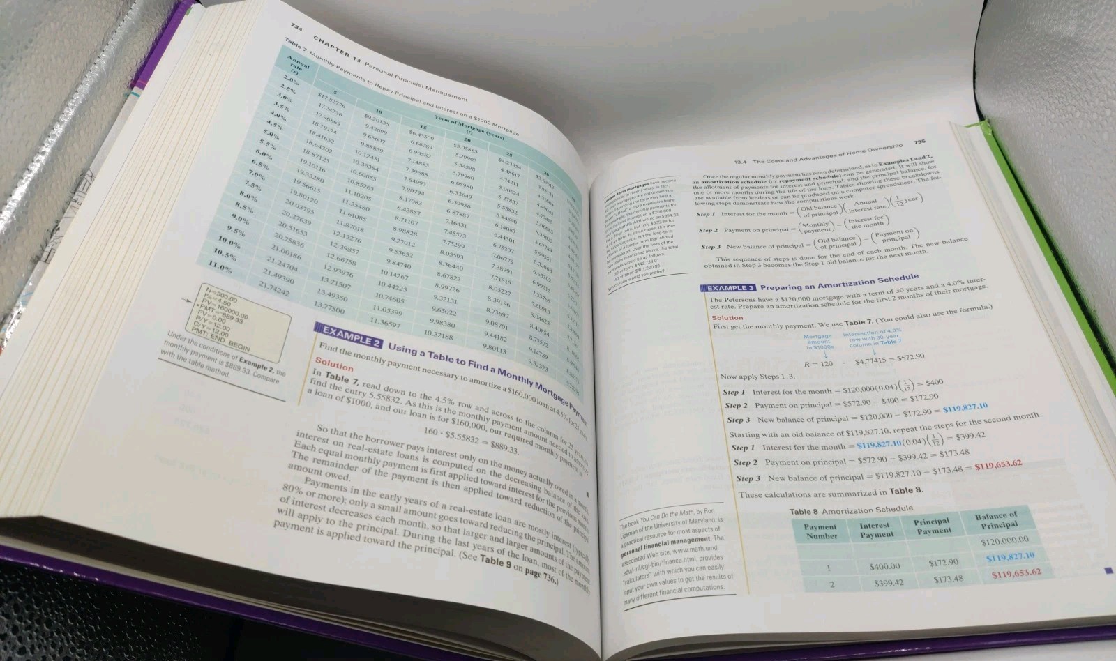 Mathematical Ideas by Miller, Heeren, Hornsby 13th Edition Hardcover Pearson