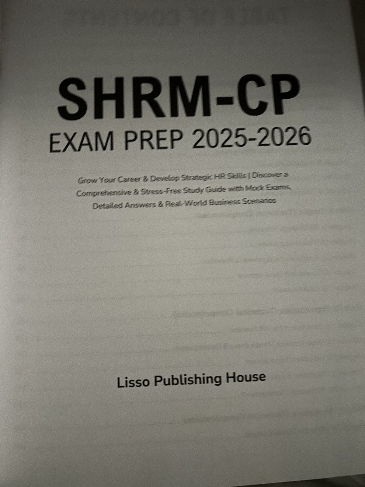 2025 2026 – SHRM-CP Exam Prep: Grow Your Career & Develop Strategic HR Skills