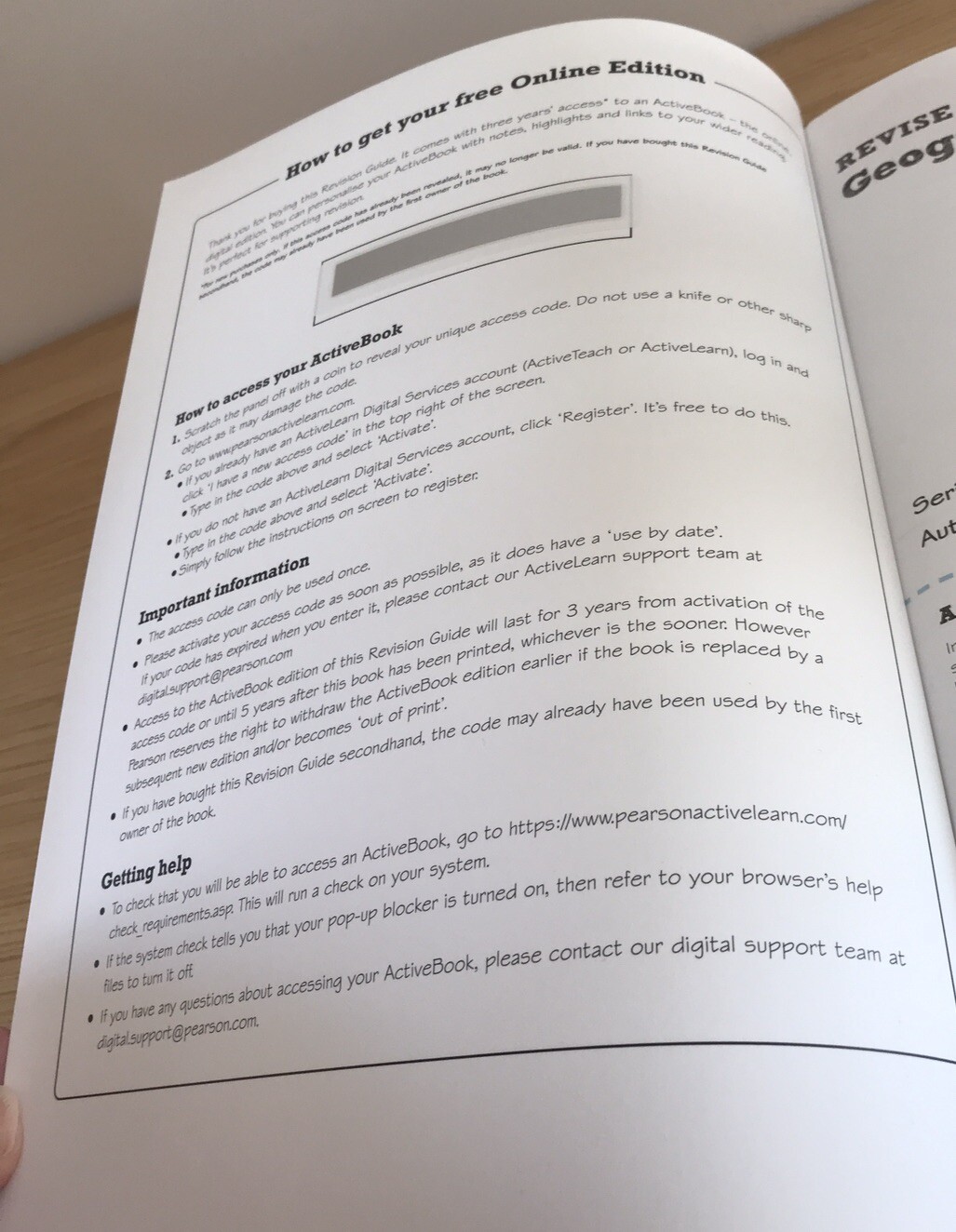 Pearson REVISE Edexcel GCSE 9-1 Geography B Revision Guide