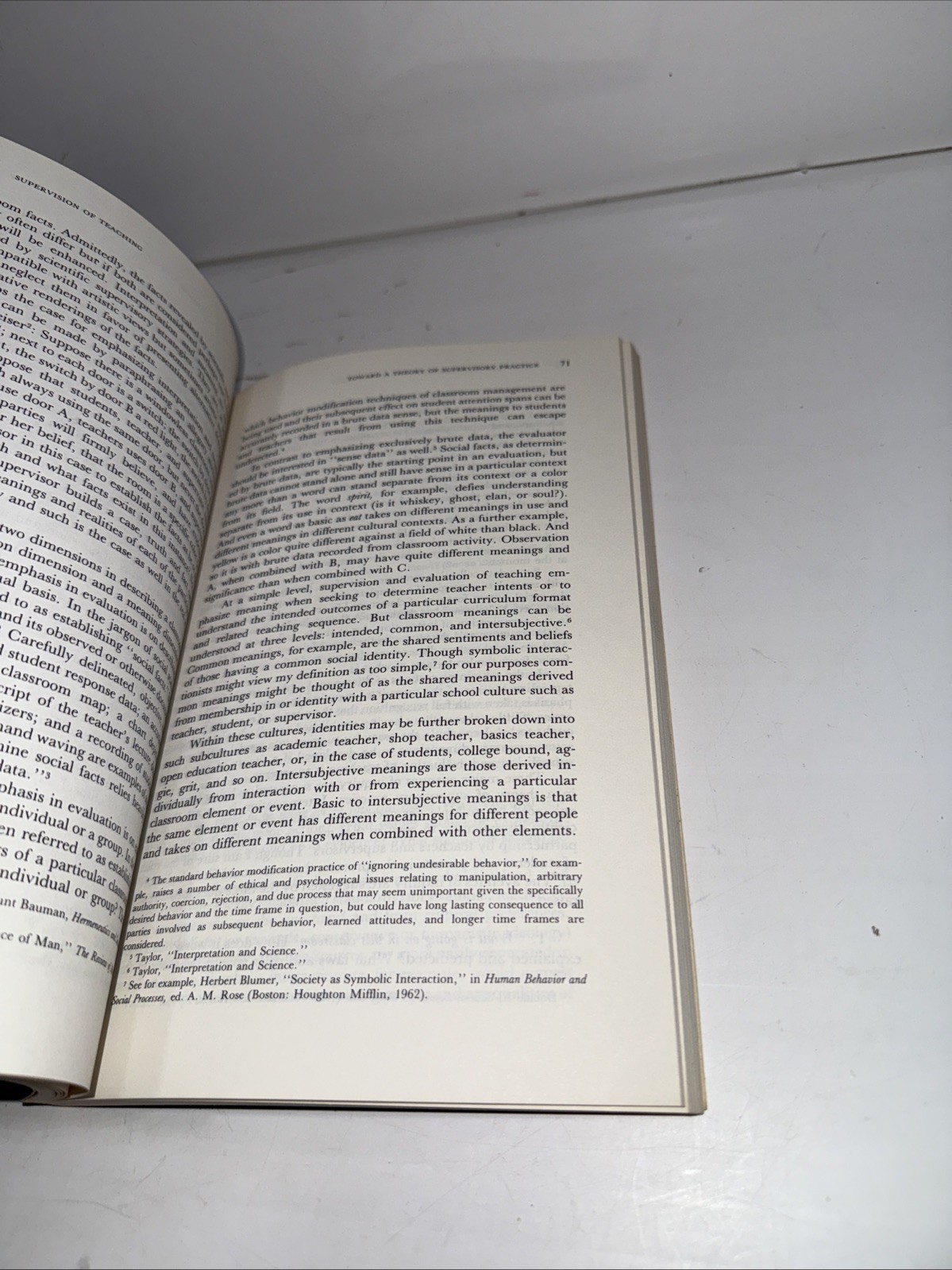 Supervision Of Teaching Prepared By The ASCD 1982 Thomas J. Sergiovanni