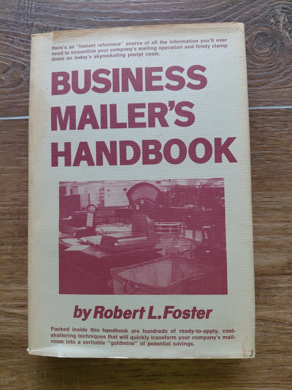 Business Mailers Handbook Hardcover Robert Foster Rare Business Book 1977 MISC4