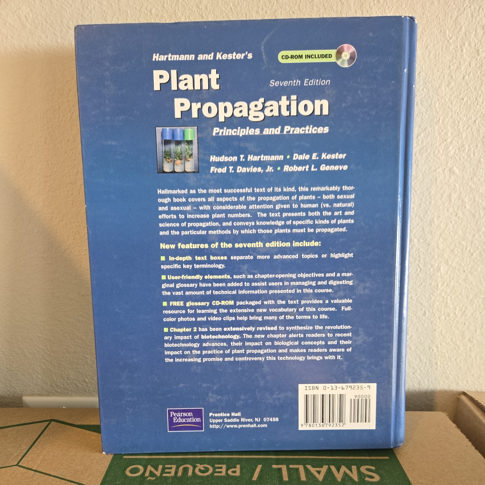 Hartmann and Kester’s Plant Propagation: Principles and Practices