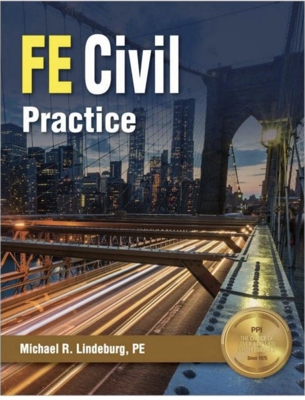 FE Civil Practice book by Michael R. Lindeburg