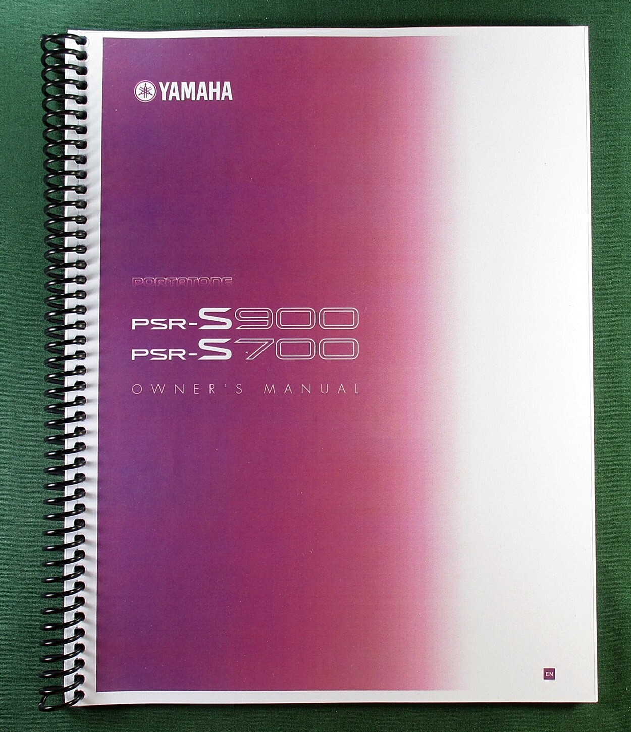 Yamaha PSR-S900 PSR-S700 Instruction Manual: 224 Pages & Protective Covers!