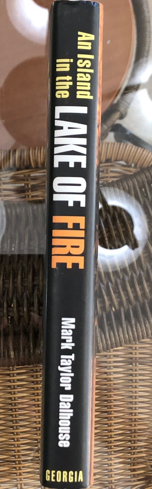 AN ISLAND IN THE LAKE OF FIRE: BOB JONES UNIVERSITY Mark Dalhouse Hardcover / DJ