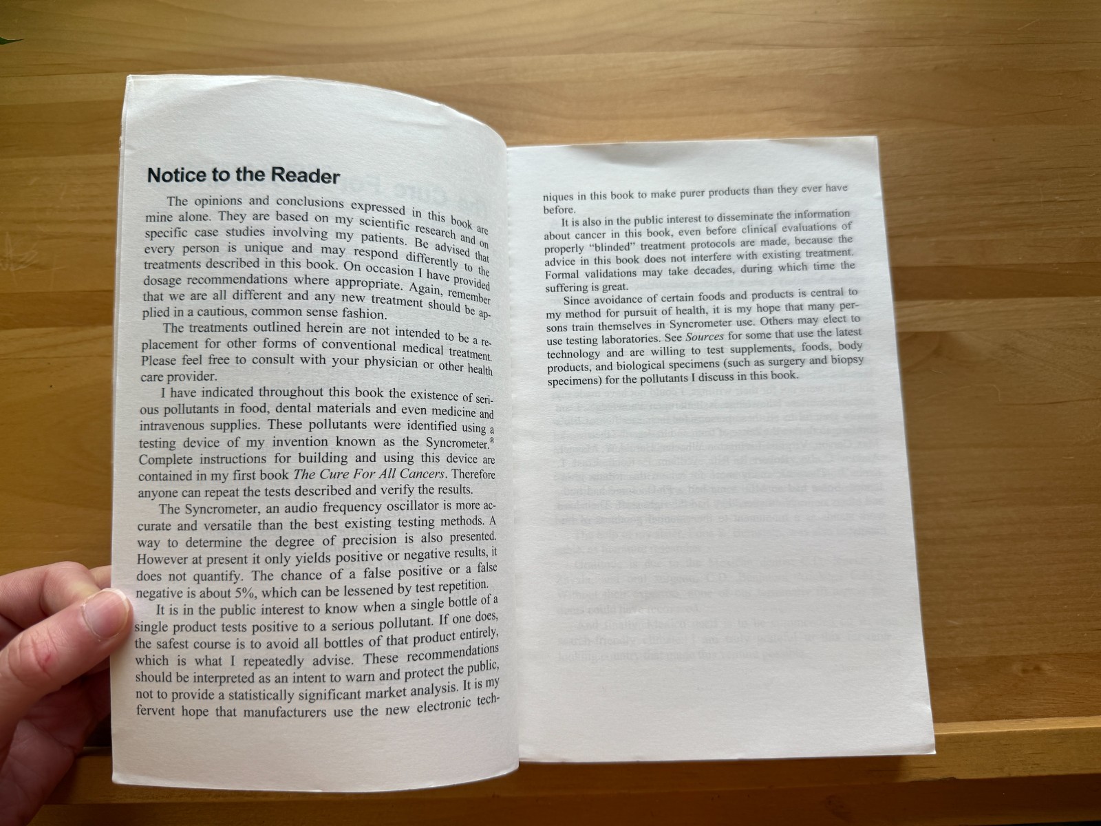 The Cure for Advanced Cancers Hulda Regehr Clark New Century Press OOP 1999