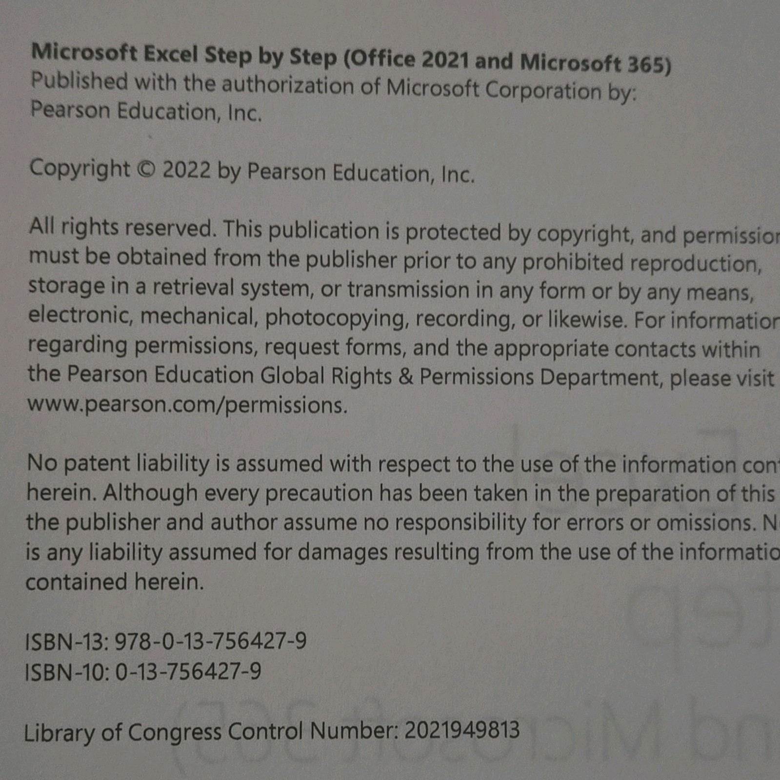 Step by Step Ser.: Microsoft Excel Step by Step (Office 2021 and Microsoft 365)