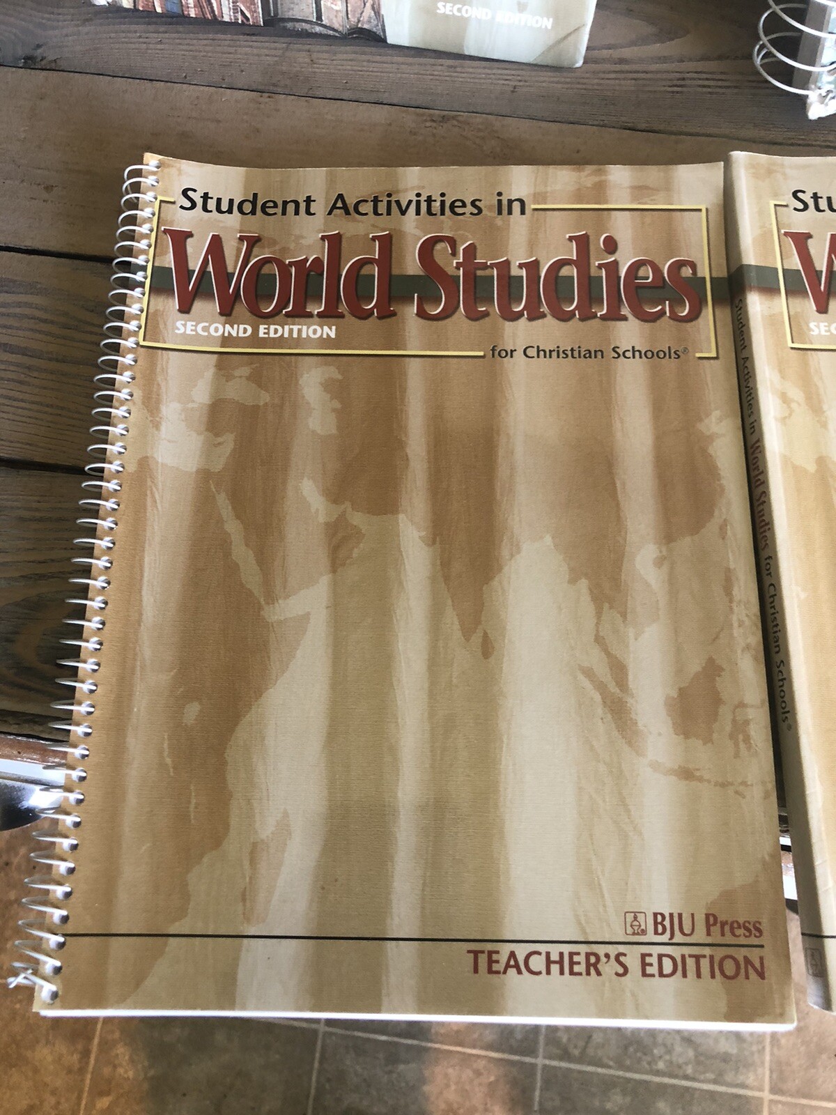 Bob Jones University grade 7 Christian homeschool curriculum World Studies