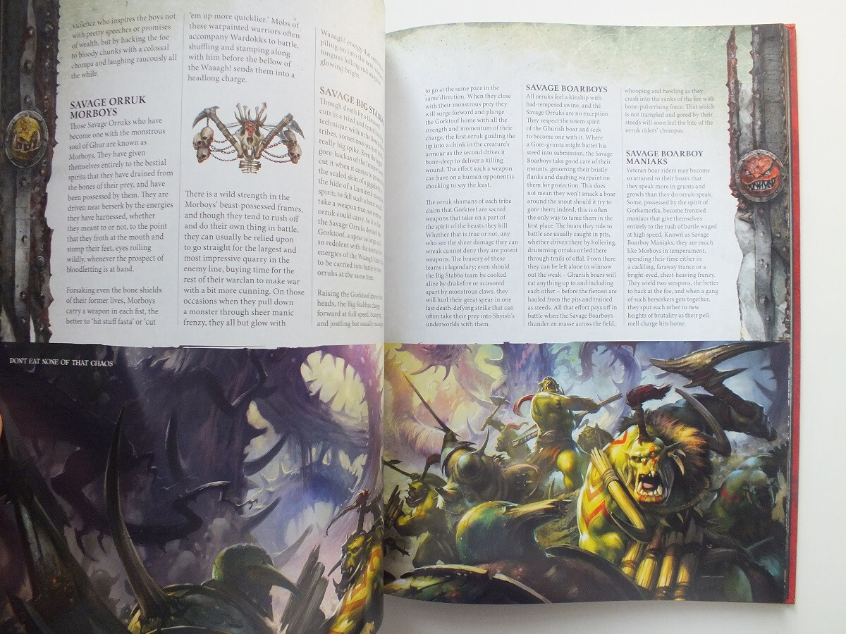 Orruk Warclans; Destruction Battletome (Warhammer – Age of Sigmar) *2021*
