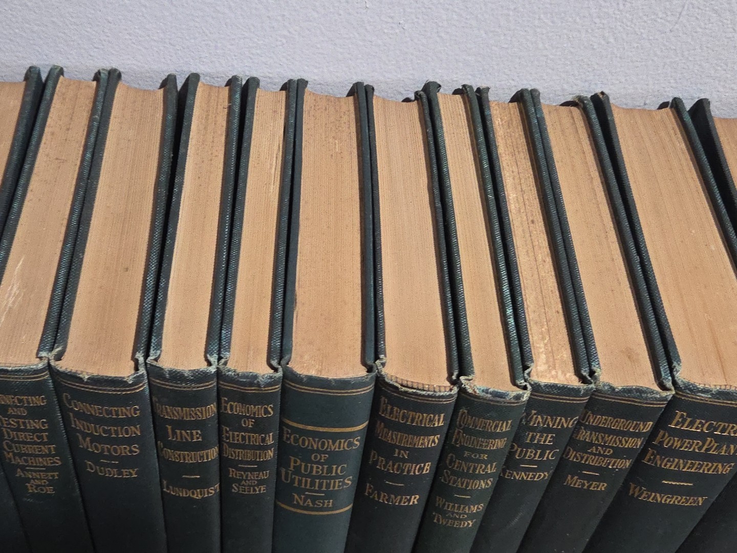 Vintage 1920’s Electrical Series Lot Of 25 McGraw Hill Books