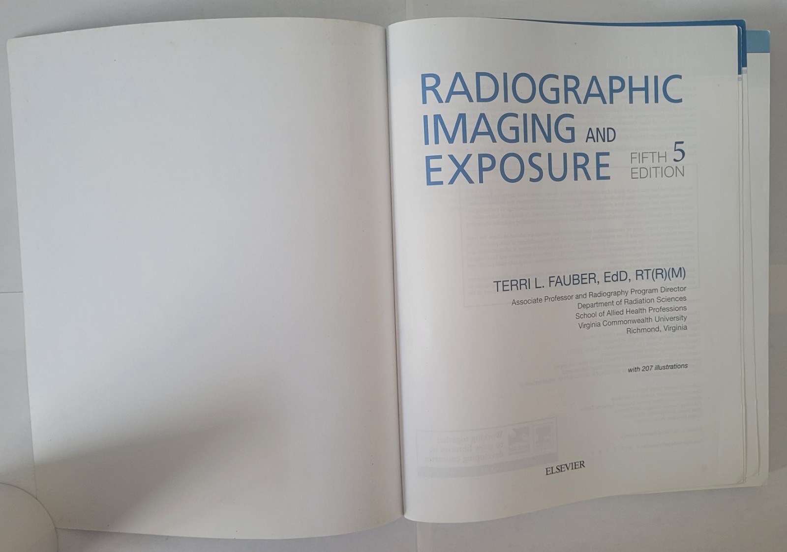 Radiographic Imaging and Exposure Terri L. Fauber 5th Edition