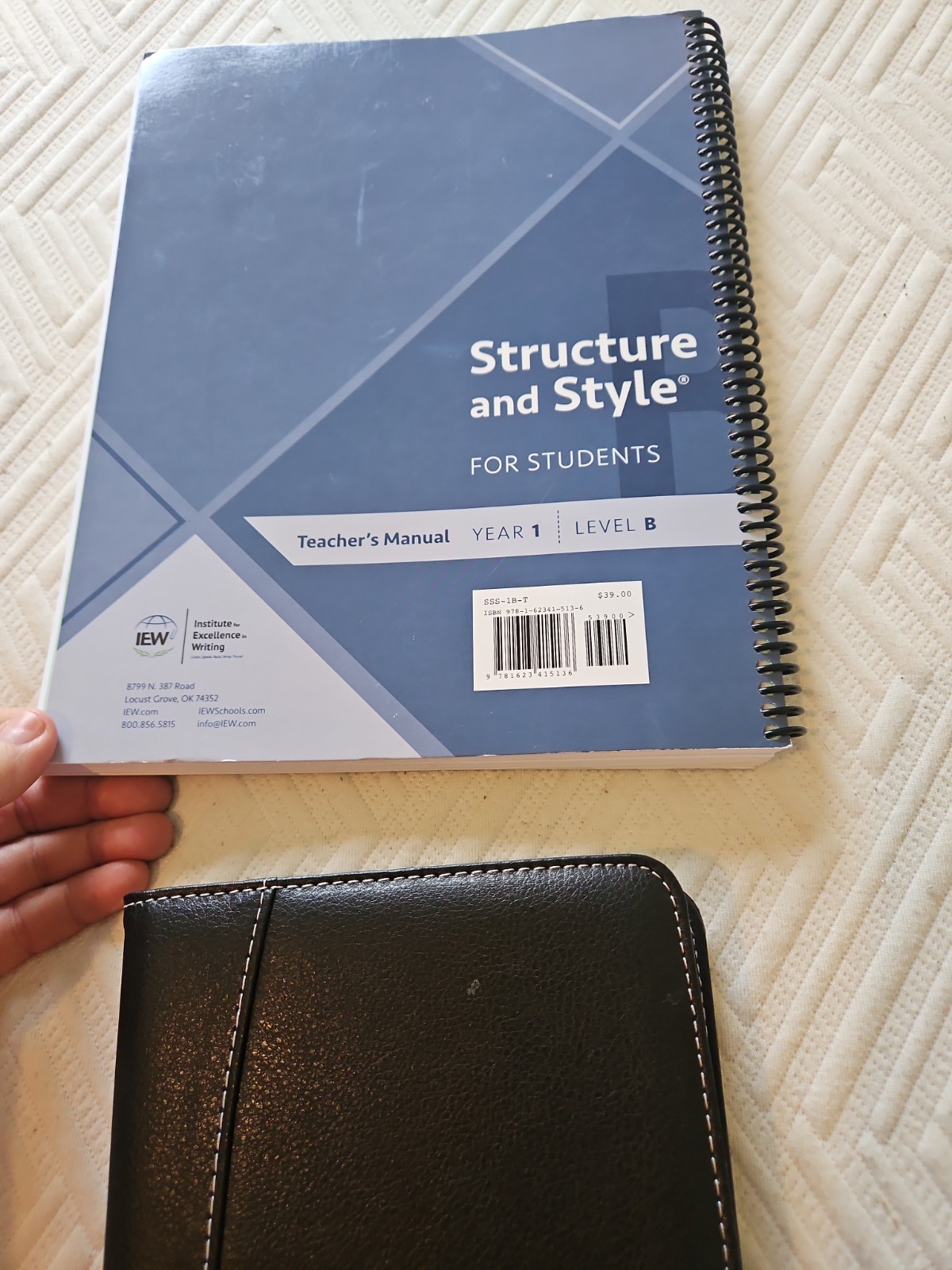 IEW Structure and Style Disc And Teacher’s Manual Year 1 Level B