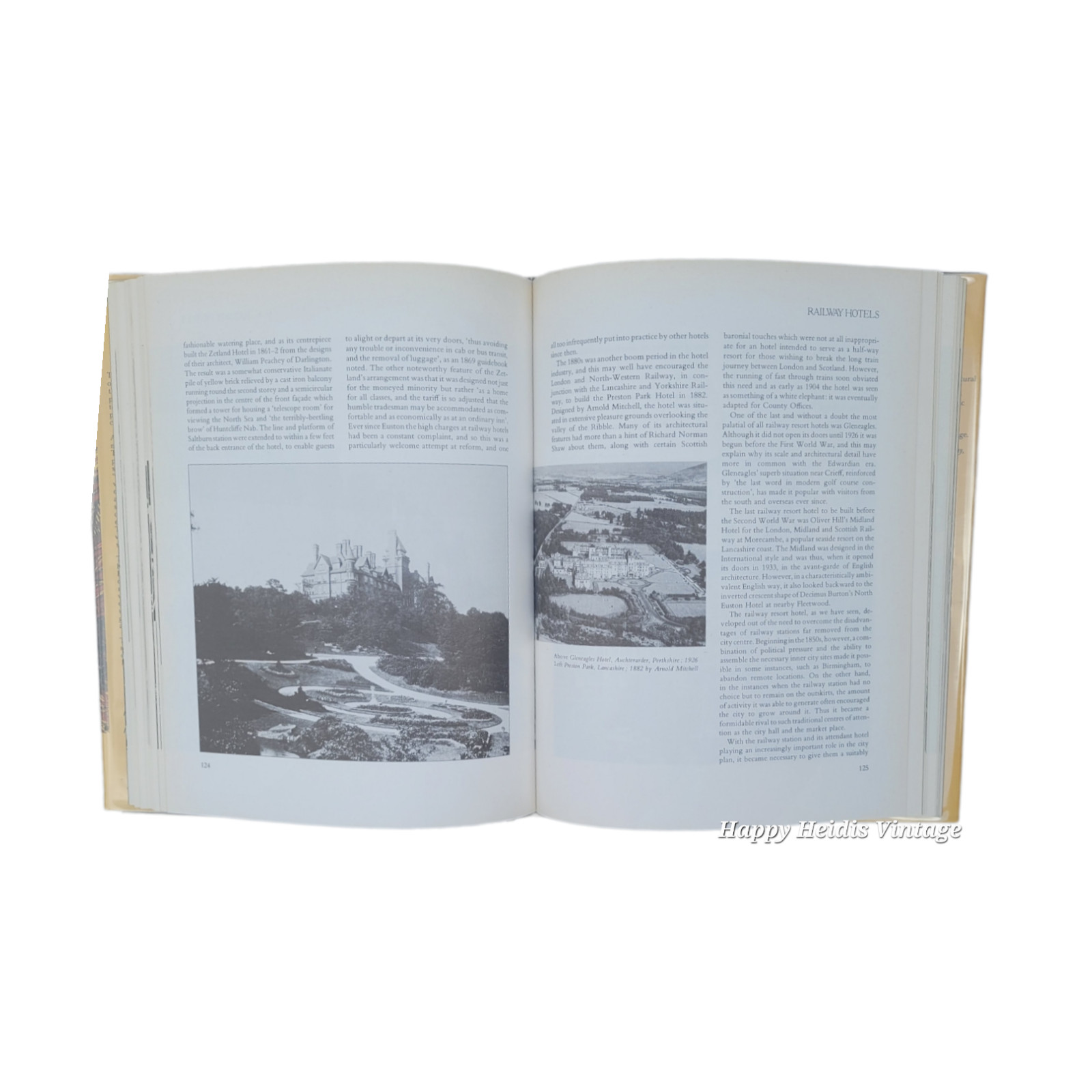 Railway Architecture by David Pearce 1980 Railroad History Hardcover Book Trains