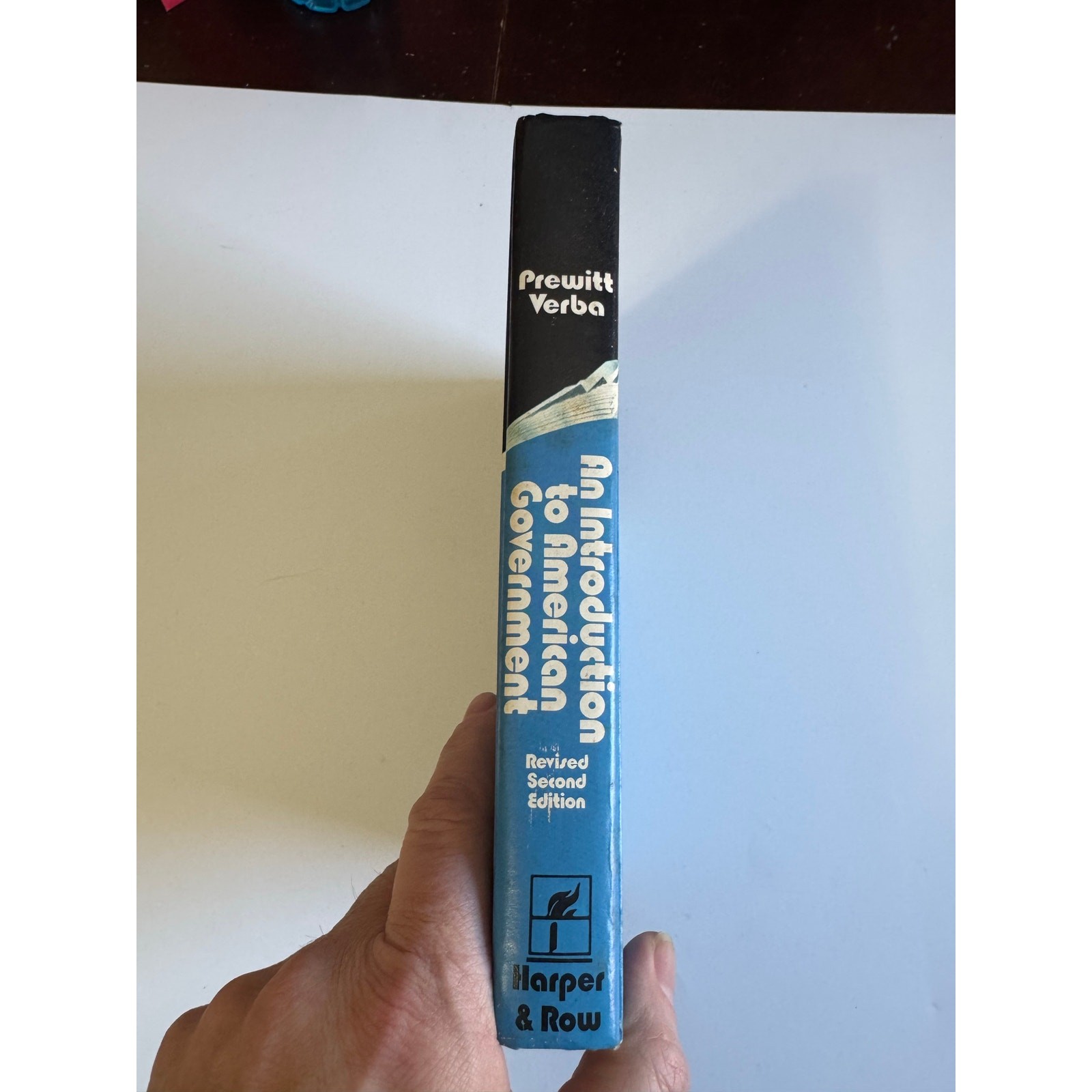 An Introduction American Government 2nd Edition Prewitt & Verba 1977 Hardcover