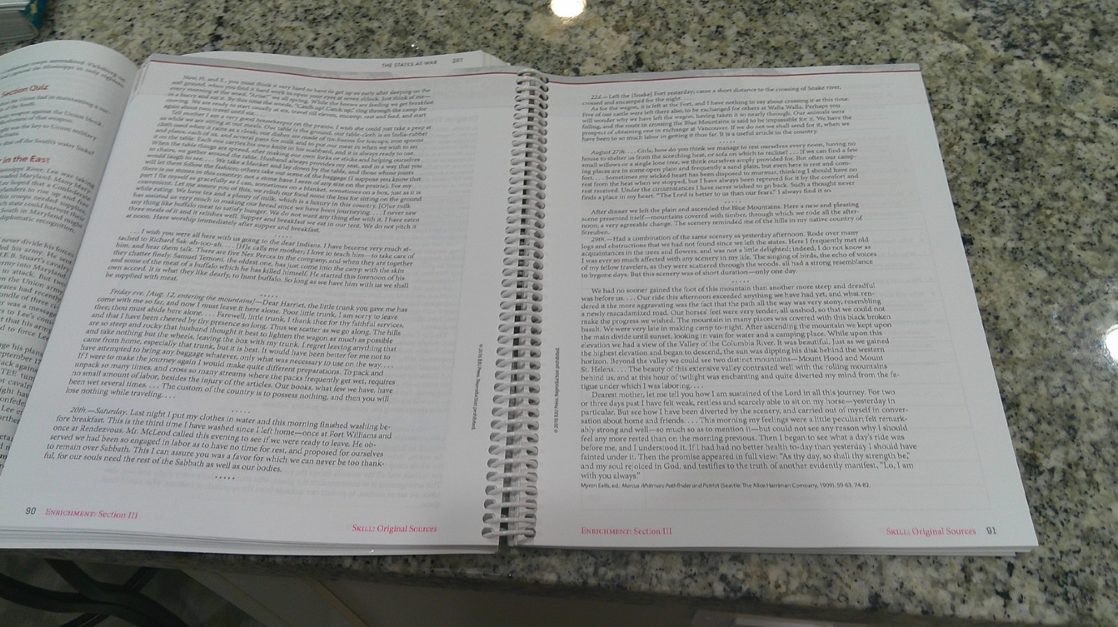 BJU The American Republic Paperback Textbook & Activities Answer Key 4th Ed