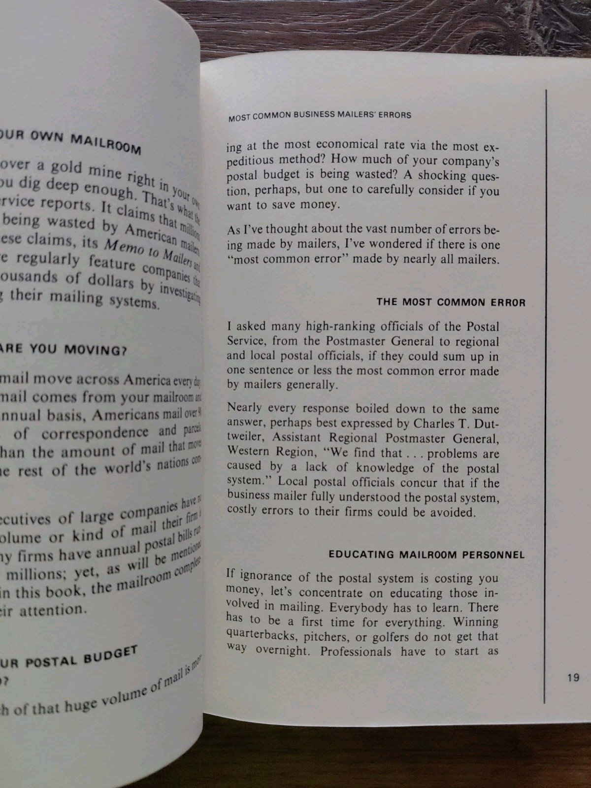 Business Mailers Handbook Hardcover Robert Foster Rare Business Book 1977 MISC4