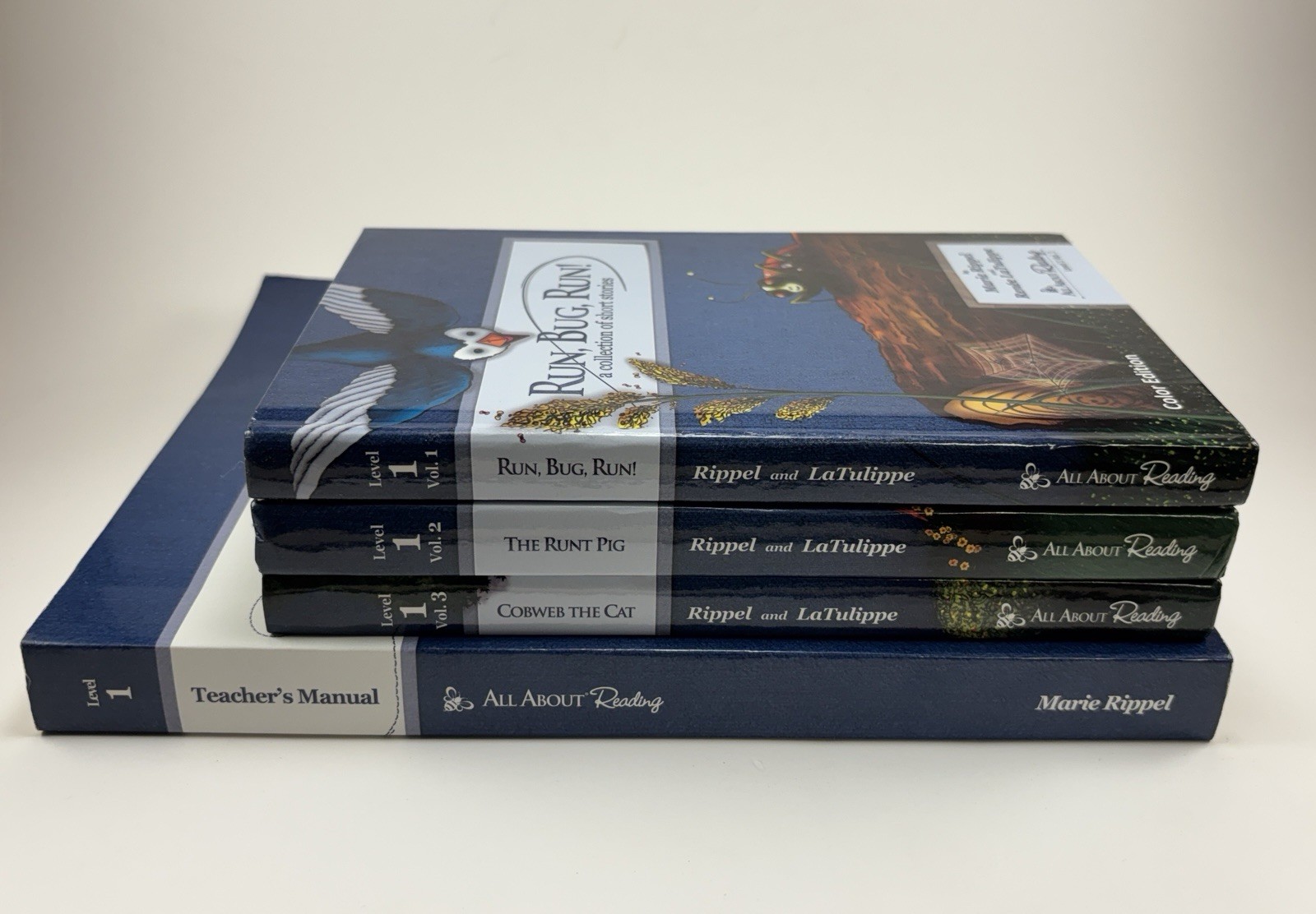All About Reading Level 1/2023 Teacher Manual 3 Readers Bookmark COLOR EDITION