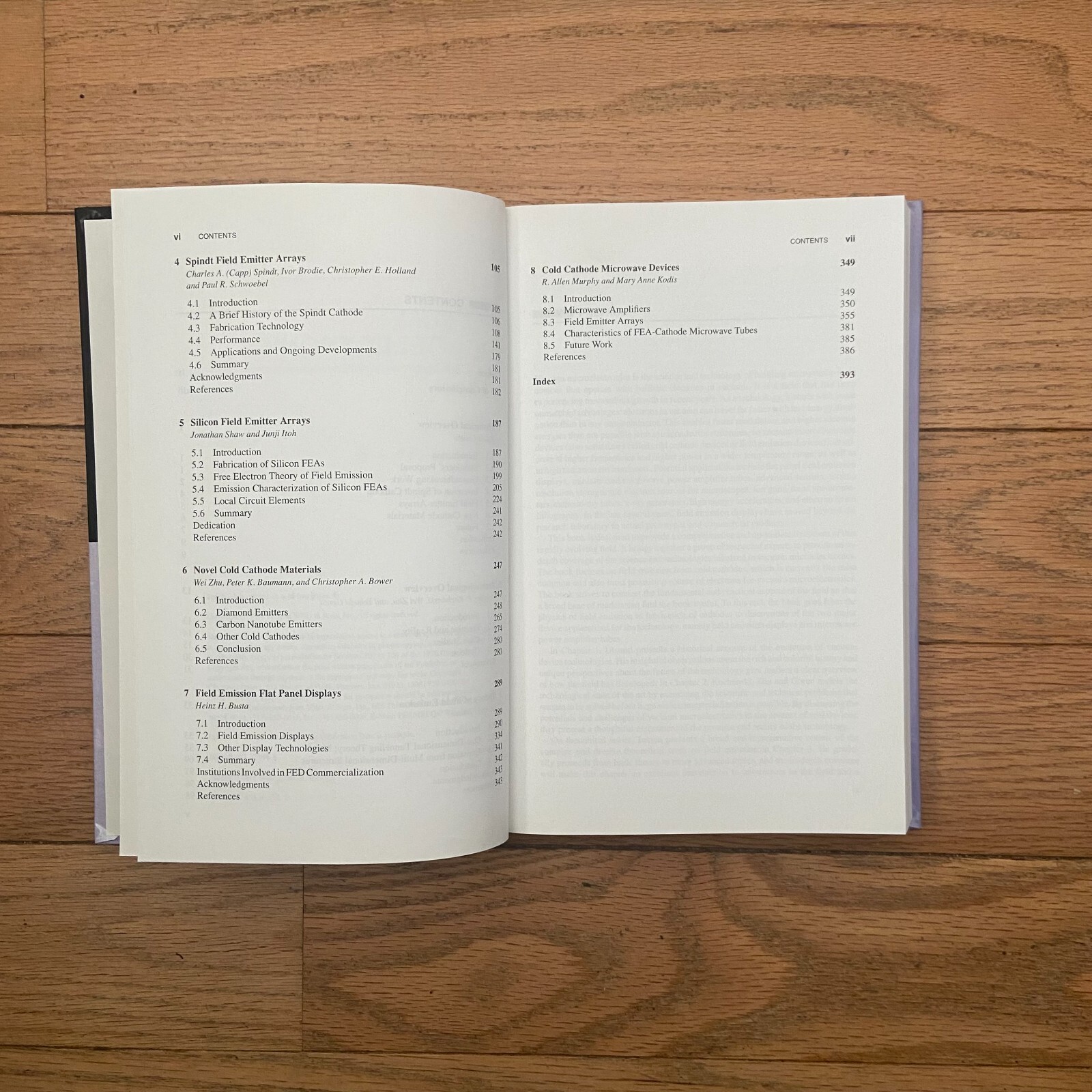 Vacuum Micro-electronics Hardcover 2001 Wei Zhu