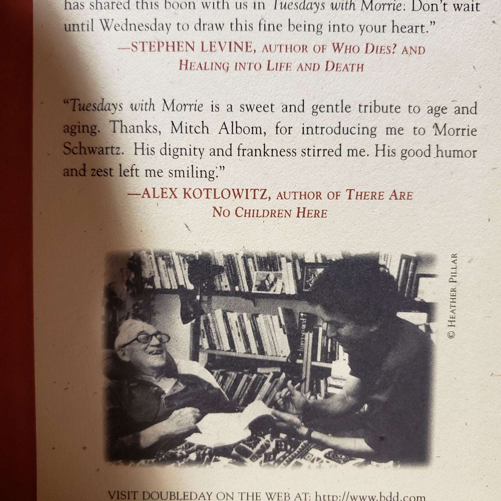 Tuesdays with Morrie Hardcover book by Mitch Albom album morry FREE USA SHIPPING