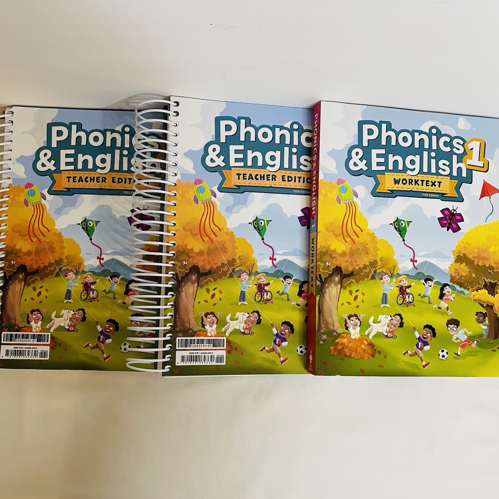BJU Phonics & English 1 Teacher Edition Set & Student Worktext 5th Edition