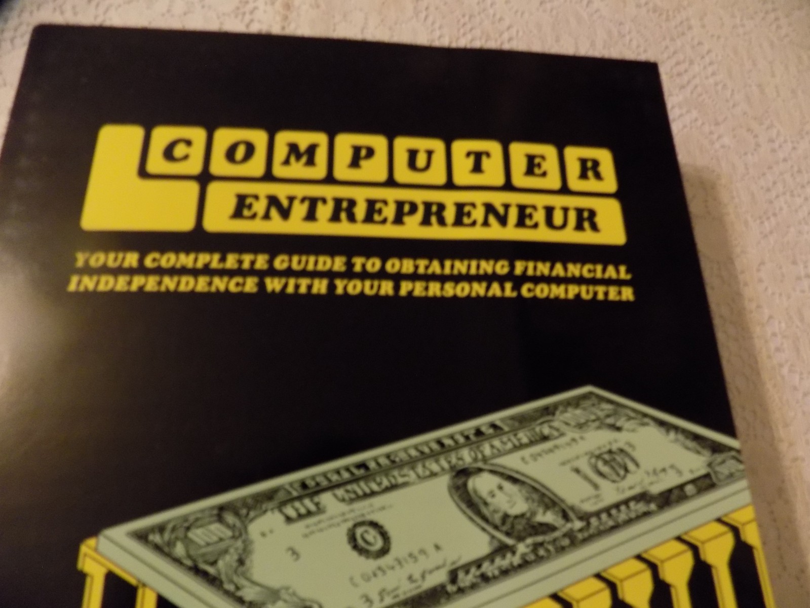Computer Entrepreneur, For Financial Independence, NEW, Thick Book