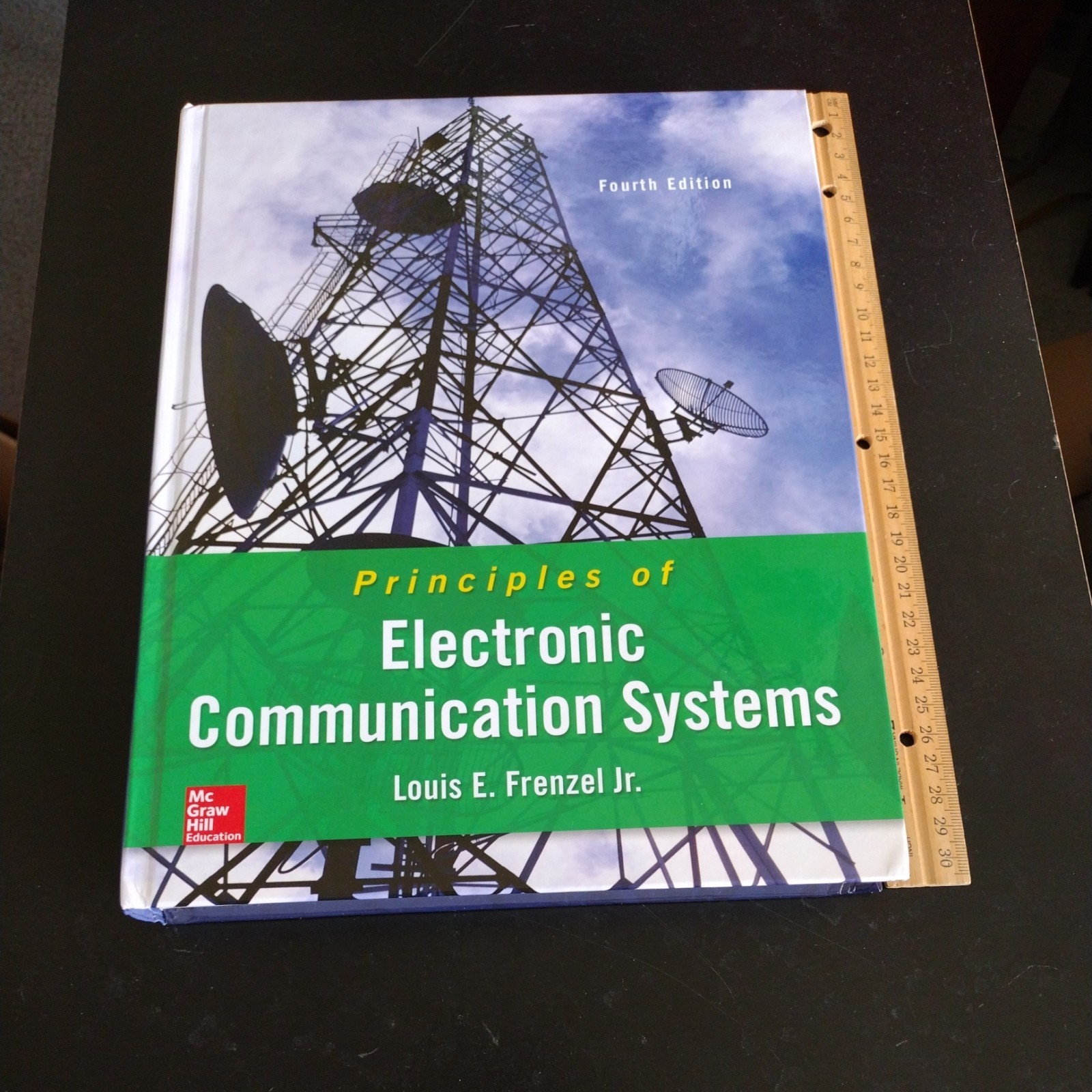 Principles of Electronic Communication – Hardcover, by Frenzel Louis E. – Good