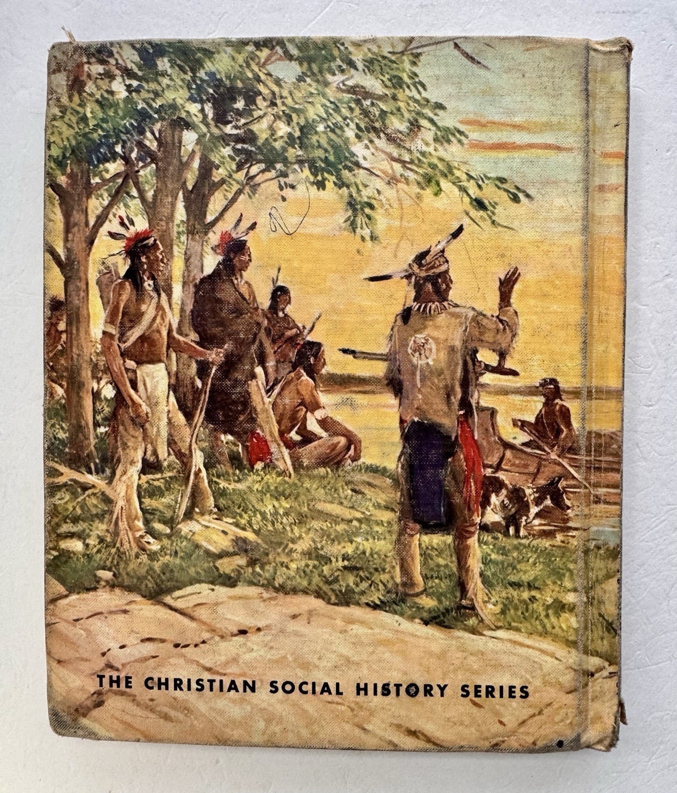 1954 How Our Nation Began The Christian Social History Series HC Acceptable