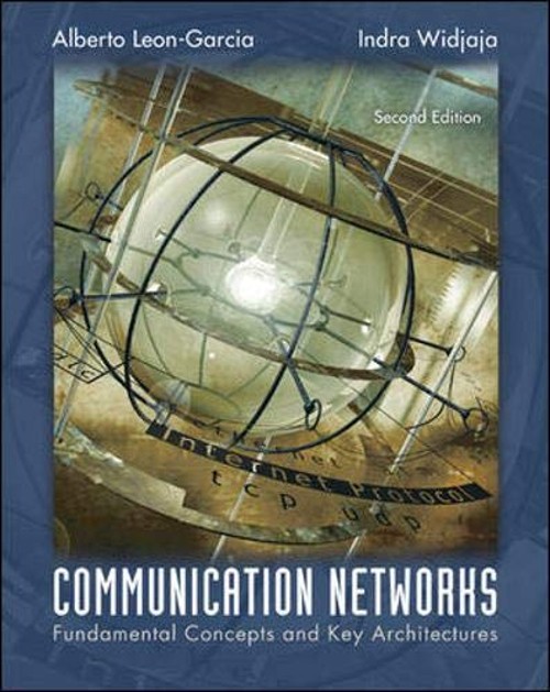 Communication Networks Hardcover Alberto, Widjaja, Indra Leon-Gar