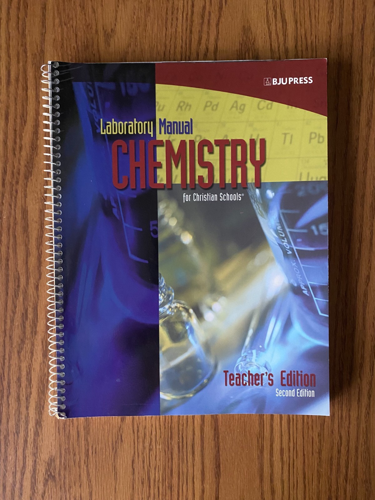 Bob Jones University BJU Chemistry Set with Tests and Test Answer Key